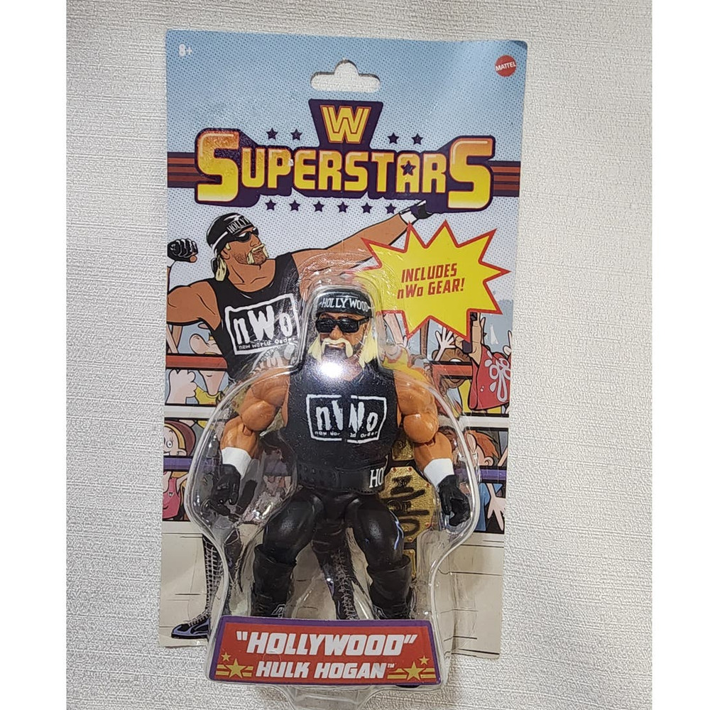 hulk hogan w superstar with nWo gear